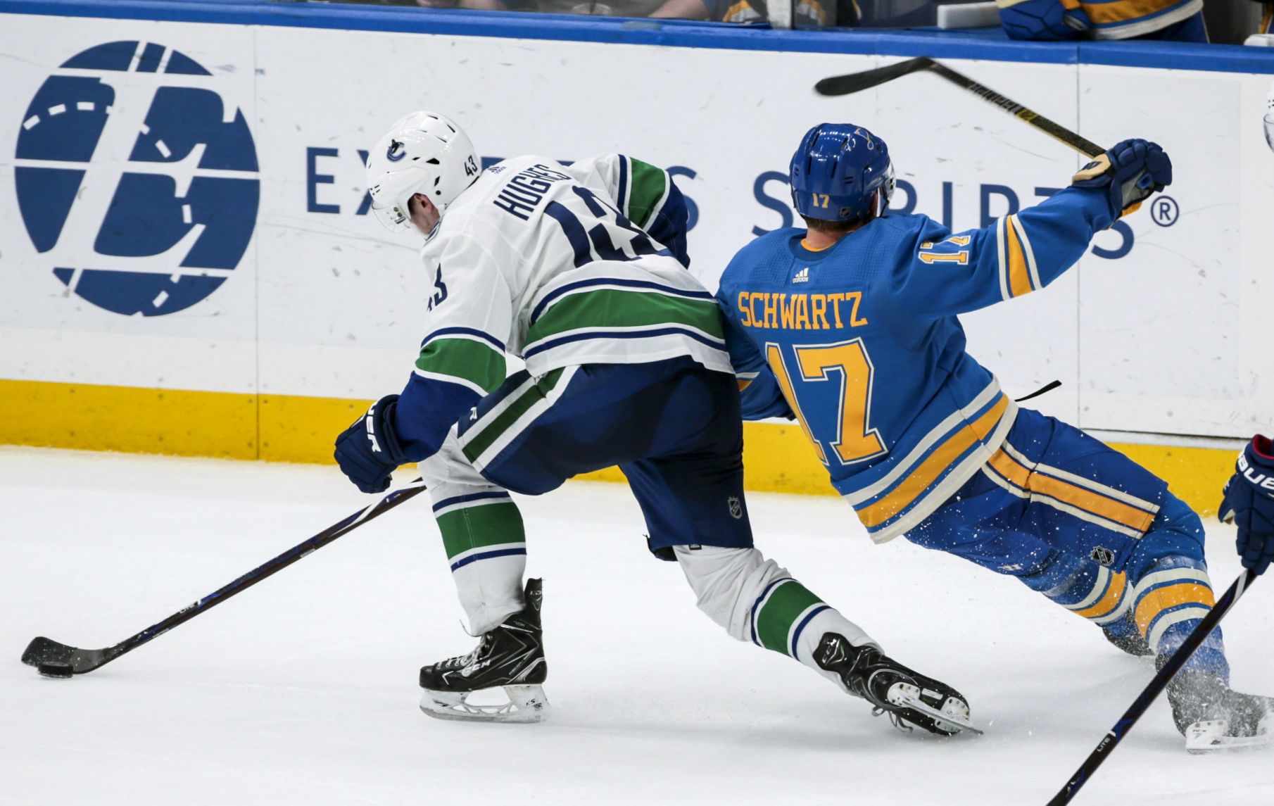 St. Louis Blues end it against the Canucks
